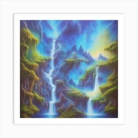 Waterfalls Art Print