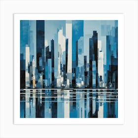 Cityscape 24 Art Print