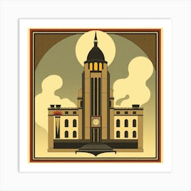 Kansas City Hall Art Print