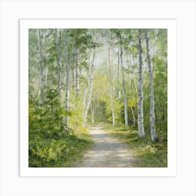 Birch Trees 5 Art Print