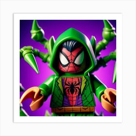 Lego Spider - Man Art Print