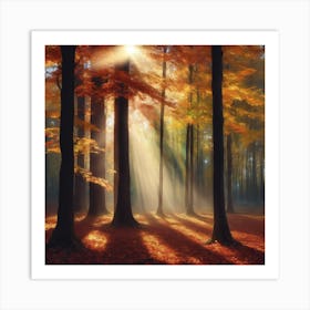 Autumn Forest 2 Art Print