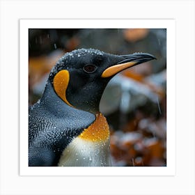 King Penguin 2 Art Print