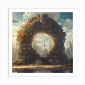 Cityscape 12 Art Print