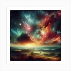 Nebula 129 Art Print