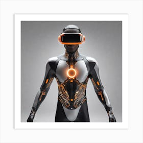 Futuristic Man 79 Art Print