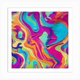 Abstract Painting 10 Art Print