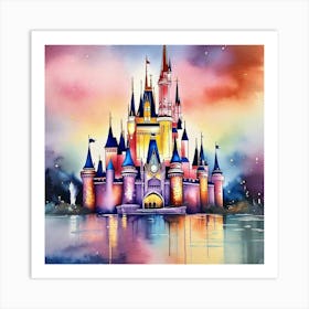 Cinderella Castle 44 Art Print