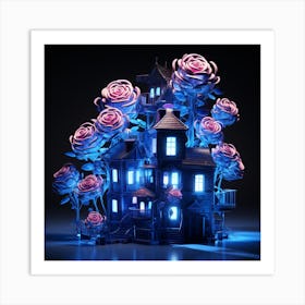 House Of Roses Art Print