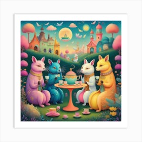 Garden Of Fantasia Art Print