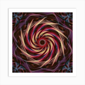 Psychedelic Spiral Art Print