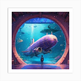 Underwater World 2 Art Print