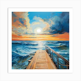 Horizon: Narrow Embrace Art Print