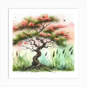 Bonsai Tree 1 Art Print