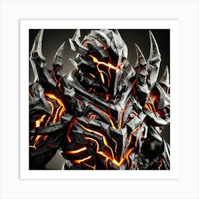 Magma Infantry 2 Art Print