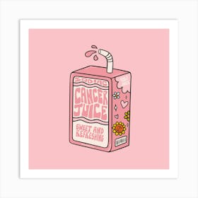 Cancer Juice Box Art Print