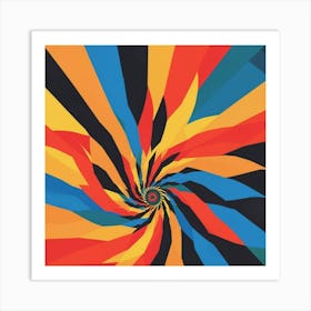 Spiral Vortex Art Print