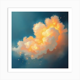 Cloud In The Sky Art Print