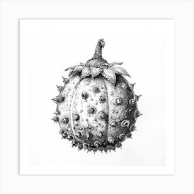 Fruit With Spikes Art Print