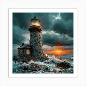 Lighthouse Art Print