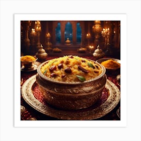 Biryani Rice 1 Art Print