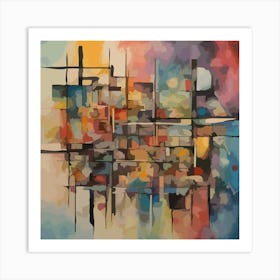 Linear Geometrica - #7 Art Print