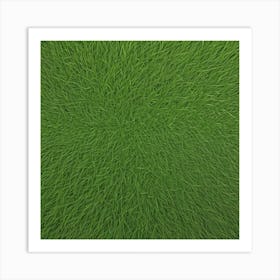 Green Grass Background 12 Art Print