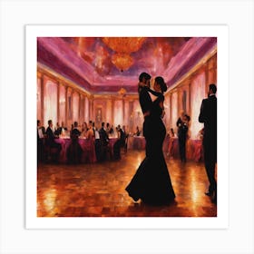 Ballroom Dance 1 Art Print