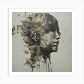 'The Head' - Miguel Sines-Branco Art Print