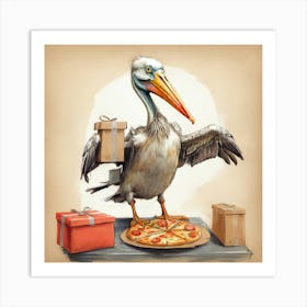 Pelican 36 Art Print