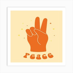 Peace Sign 1 Art Print