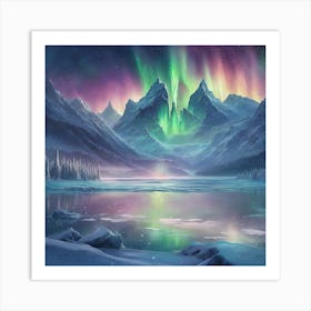 Aurora Borealis Art Print