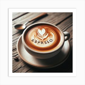 Espresso Art Print