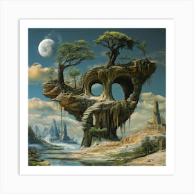 Tr33 House Art Print