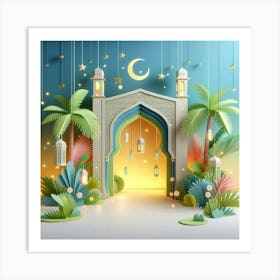 Islamic Ramadan 13 Art Print