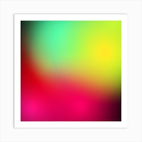 Abstract Colorful Background 3 Art Print