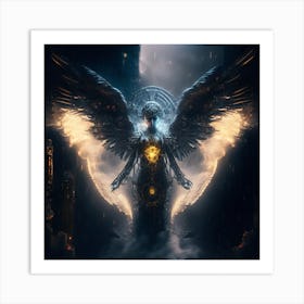 Angel Of Fire Art Print