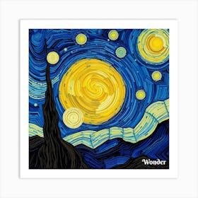 Starry Night 14 Art Print