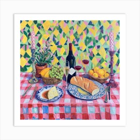 La Tavernetta Trattoria Italian Food Kitchen Art Print