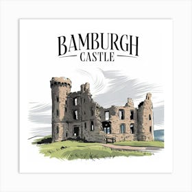 Bamburgh Castle Art Print