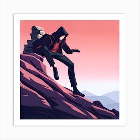 Cool Guy Art Print