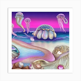 Jellyfish 2 Art Print