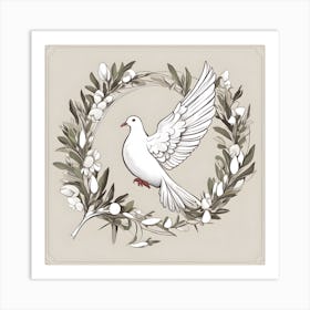 Dove Of Peace 1 Art Print