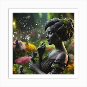 Fairy Stone Garden 6 Art Print