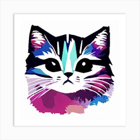 Cat Portrait 2 Art Print