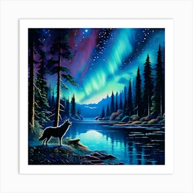 Aurora Borealis 2 Art Print