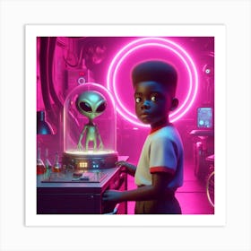 Alien Art Print