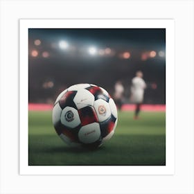 Soccer Ball Art Print