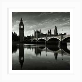 London Uk Great Britain England City River Urban Trave 1 Art Print