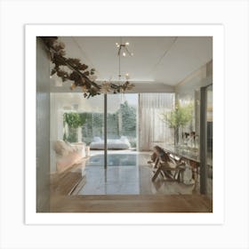 Modern Living Room 1 Art Print